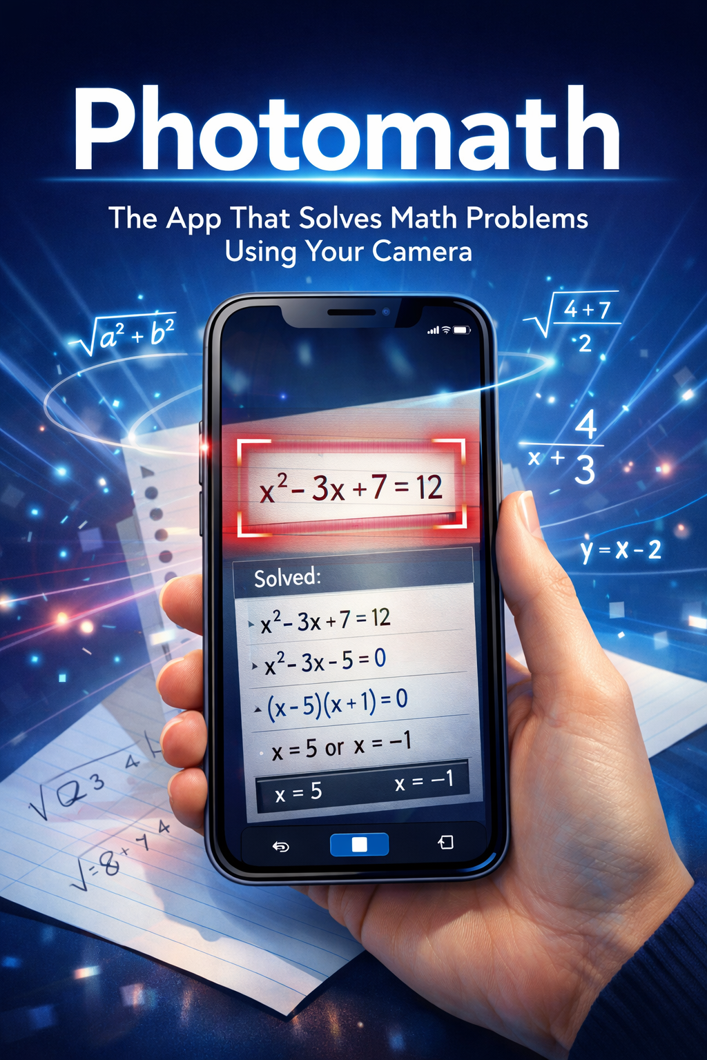 Photo Math Application Photomath: The App That Solves Math Problems Using Your Camera – Best ...