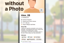 What happens when you use dating apps without a profile picture