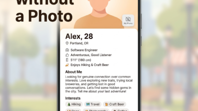 What happens when you use dating apps without a profile picture