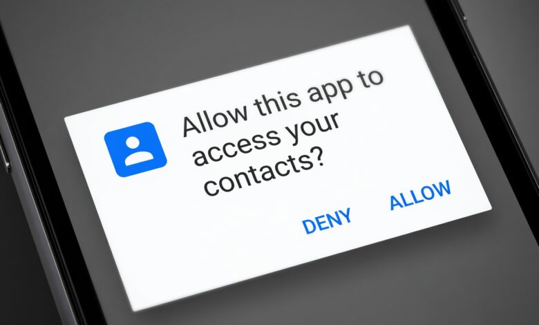 Why Do Some Apps Ask for Contacts Permission?