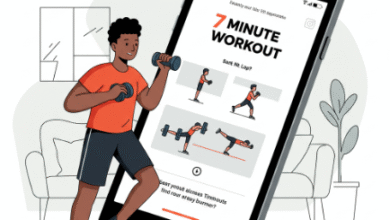 Aplicativo para exercicios rapidos, 7 Minute Workout