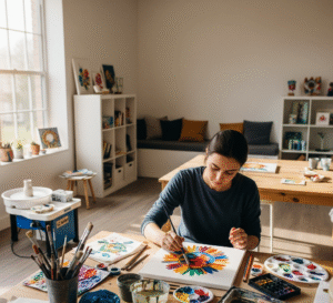 Você já se sentiu com um nó na garganta, sem saber como expressar o que estava sentindo? Ou talvez sobrecarregado por um dia estressante, precisando de um escape? A resposta para esses momentos pode estar mais perto do que você imagina, em um simples pedaço de papel e um lápis de cor.